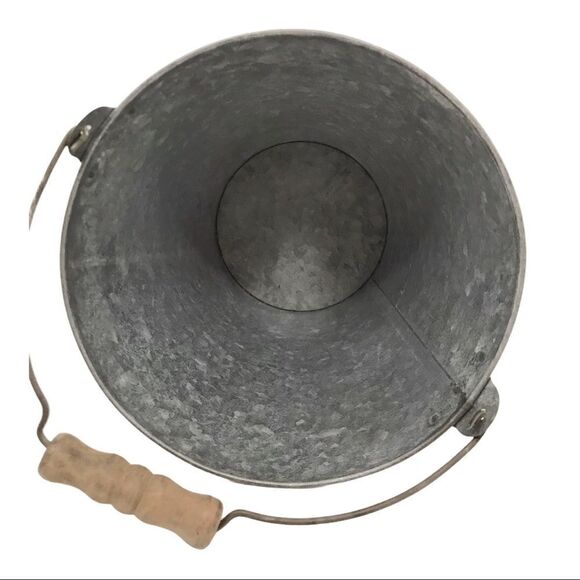 Beach Decor Metal Sand Pail Decoration Accent Costal Decor - Picture 6 of 12